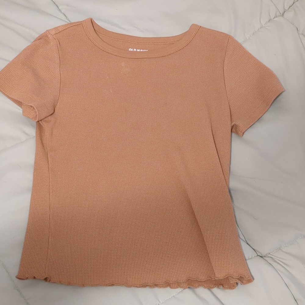 Old navy size small brown t shirt